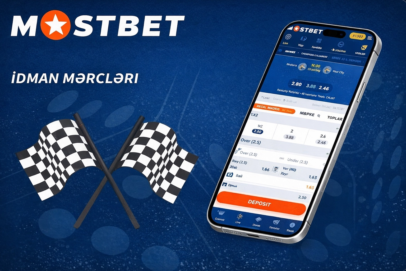 Tətbiqdə idman mərcləri